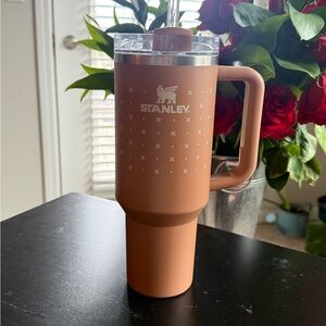 Stanley Travel Tumbler with Handle - Terracotta Brown